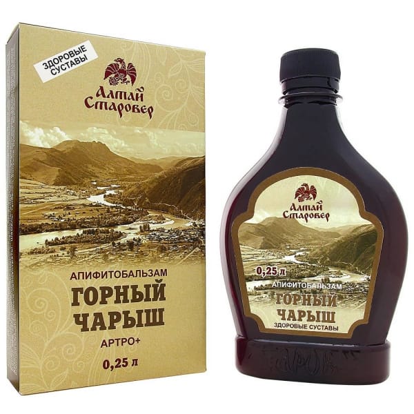 Бальзам на меду «Горный Чарыш. Для суставов», 250 мл.