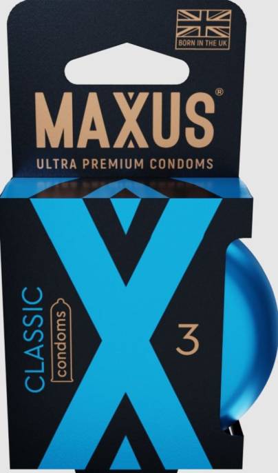 Презервативы MAXUS Classic классические 3 шт