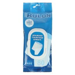 Туалетная бумага влажная MON RULON 80шт