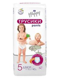 Подгузники Bella Happy ТРУСИКИ Джуниор от 11 до 18кг 40шт