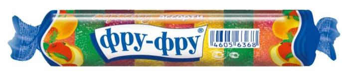 Мармелад ФРУ ФРУ Фруктовое ассорти трубочки 35г