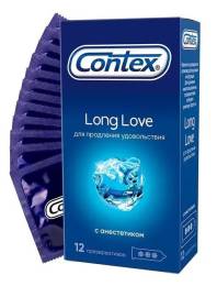 Презервативы Contex Long Love Продлевающий 12 шт