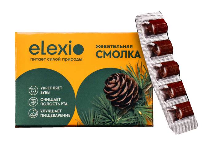 Смолка жевательная Здоровые зубы Silblarix 10 шт