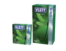 Презервативы VIZIT HI TECH Ultra light ультратонкий 3 шт