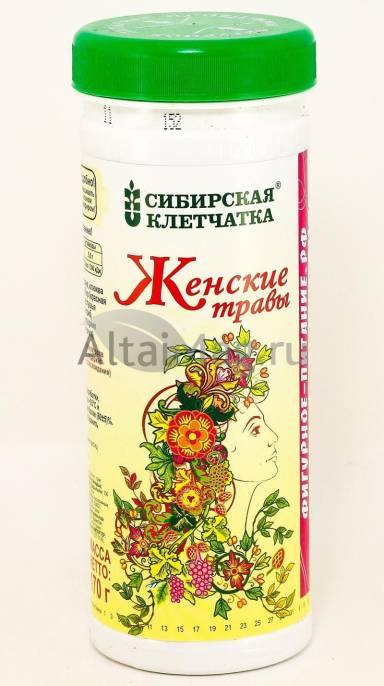 Клетчатка Сибирская Женские травы банка 170г