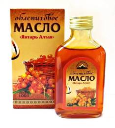 Масло Облепиховое Янтарь Алтая 100мл