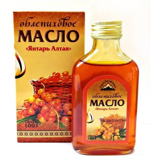 Масло Облепиховое Янтарь Алтая 100мл
