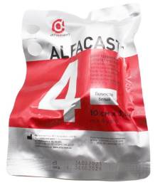 Бинт Alfacast полимерный белый 10см на 36м