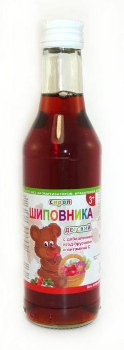 Сироп Шиповника для детей с 3 х лет 250 мл