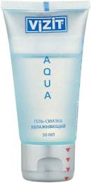 Гель смазка VIZIT AQUA увлажняющий 50мл