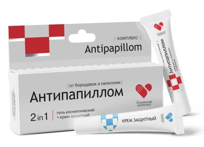 Антипапиллом средств от бородавок и папиллом 2 по 5мл/гель