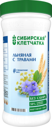 Клетчатка Льняная Сибирская Травы банка 280 г