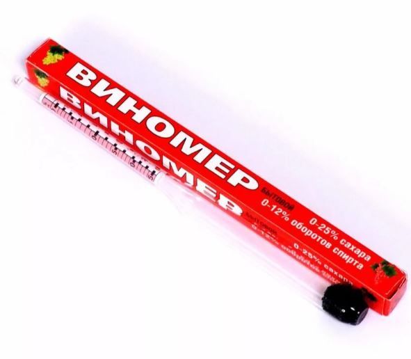 Спиртометр винометр 0 12% alc