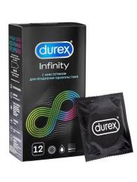 Презервативы Durex Infinity гладкие 12 шт