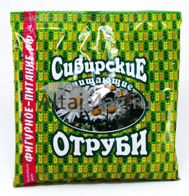 Отруби Овсяные Сибирские очищающие 200 г