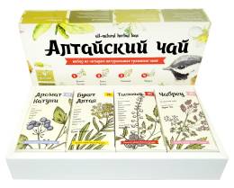 Травяной чай Подарочный набор чая с Алтая 100% натуральный