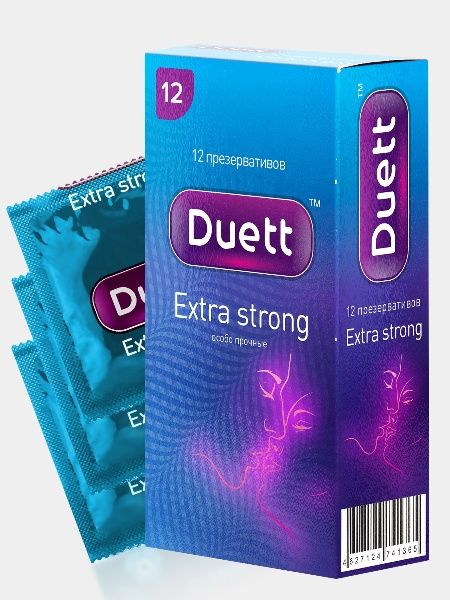 Презерватив DUETT Extra Strong особо прочные №12