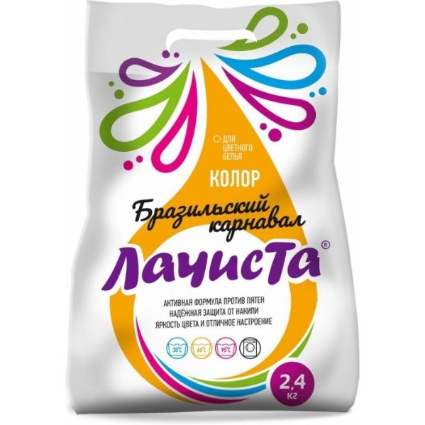 Лачиста Порошок стиральный для цветного 24кг