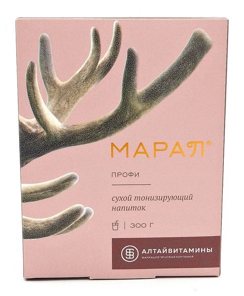 Марал Профи напиток сухой тонизирующий 300г