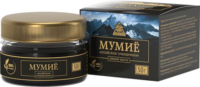 Мумие Алтайский Нектар 50г