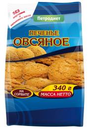 Печенье Овсяное на сорбите 340г