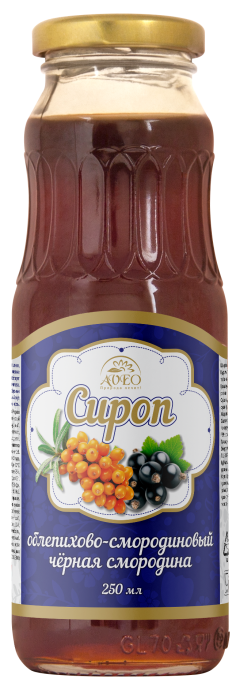 Сироп Облепихово смородиновый 250мл