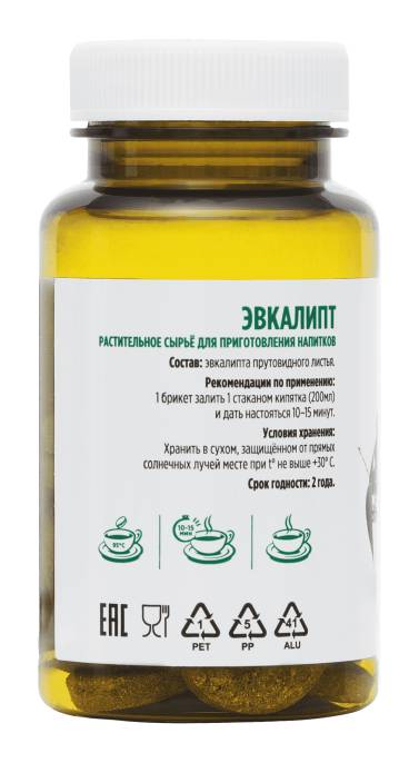 Эвкалипт Алфит 25 брикетов по 2г