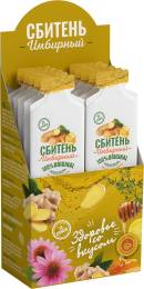 Сбитень медовый Имбирный 10 стиков по 25г