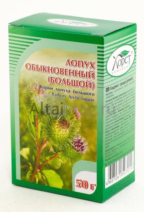 Лопух большой обыкновенный корень 50г