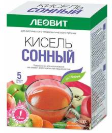 Кисель сонный Леовит 20 г 5 штук