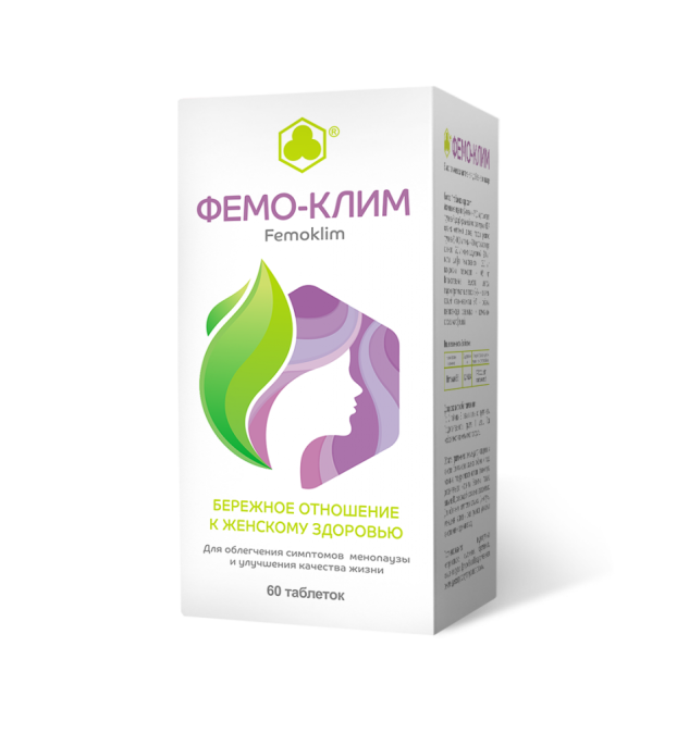 Фемо Клим для облегчения симптомов менопаузы №60