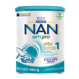 Nestle Смесь НАН 1 OPTIPRO сухая молочная 400г