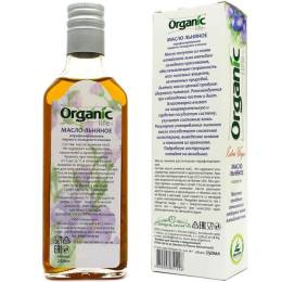 Льняное масло «Organic life» для сердца и сосудов, 250 мл