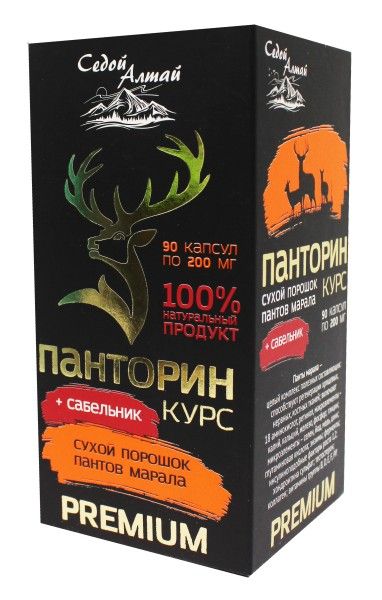 Панторин курс Сабельник Фарм продукт 90 капсул
