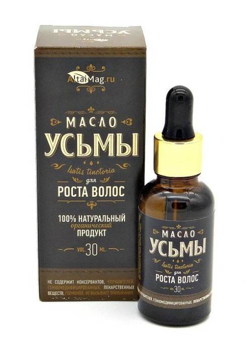 Масло усьмы для роста бровей волос 30мл