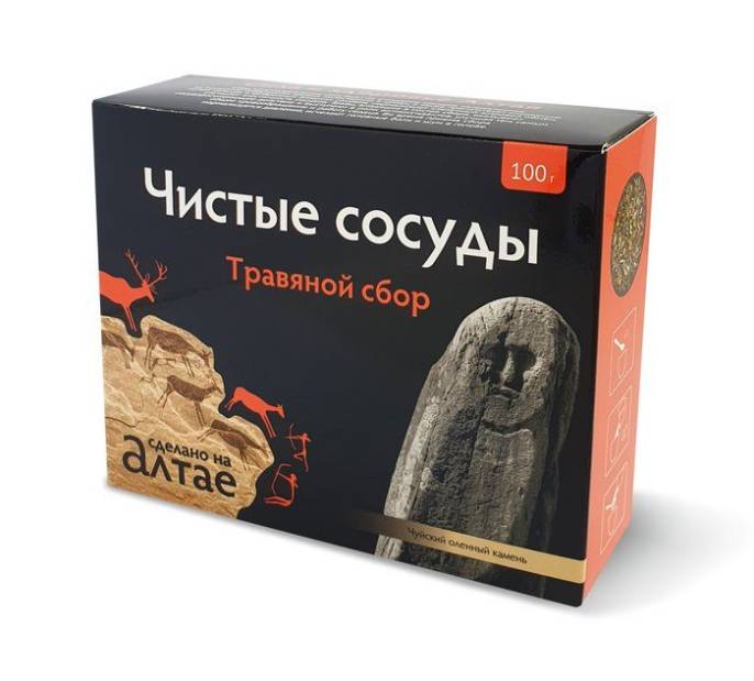 Сбор травяной Чистые сосуды Фарм Продукт 100г