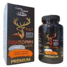 Панторин курс Чага Фарм продукт 90 капсул