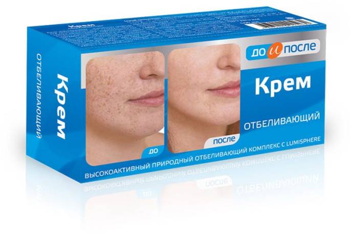 До и После Крем отбеливающий 100мл