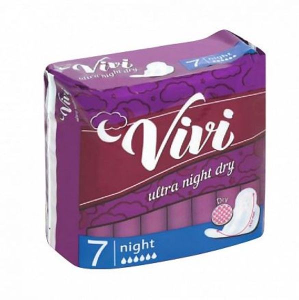 Прокладки Vivi ULTRA NIGHT DRY 7шт