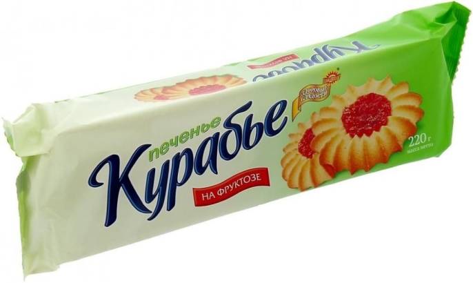 Печенье Курабье на фруктозе 220г